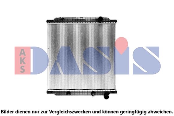 AKS DASIS 390035SXB Kühler, Motorkühlung für RENAULT TRUCKS Premium 2 LKW in Original Qualität
