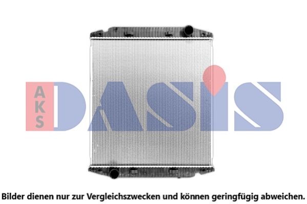 AKS DASIS 400010SXB Engine radiator 4100 8464