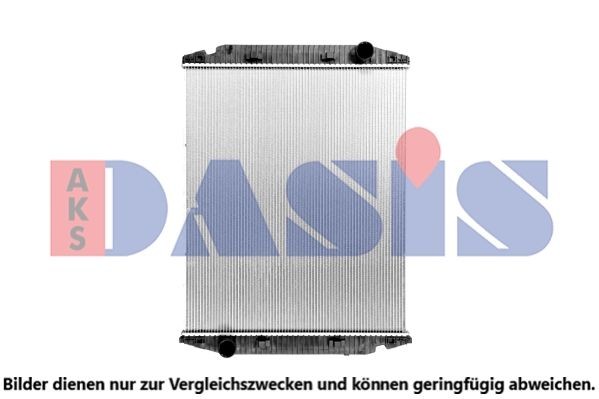 AKS DASIS 400011SXB Engine radiator 5003 26345