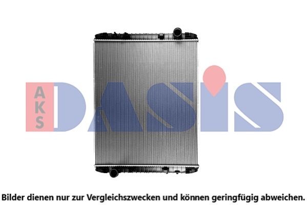 AKS DASIS 400220SXV Engine radiator 9316 0531