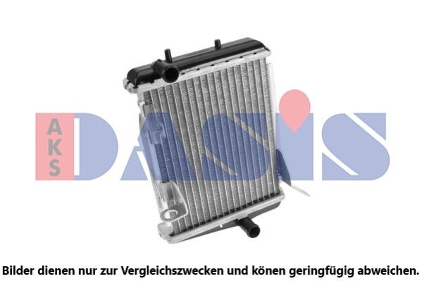 AKS DASIS 225 x 178 x 32 mm, Brazed cooling fins Radiator 480003N buy