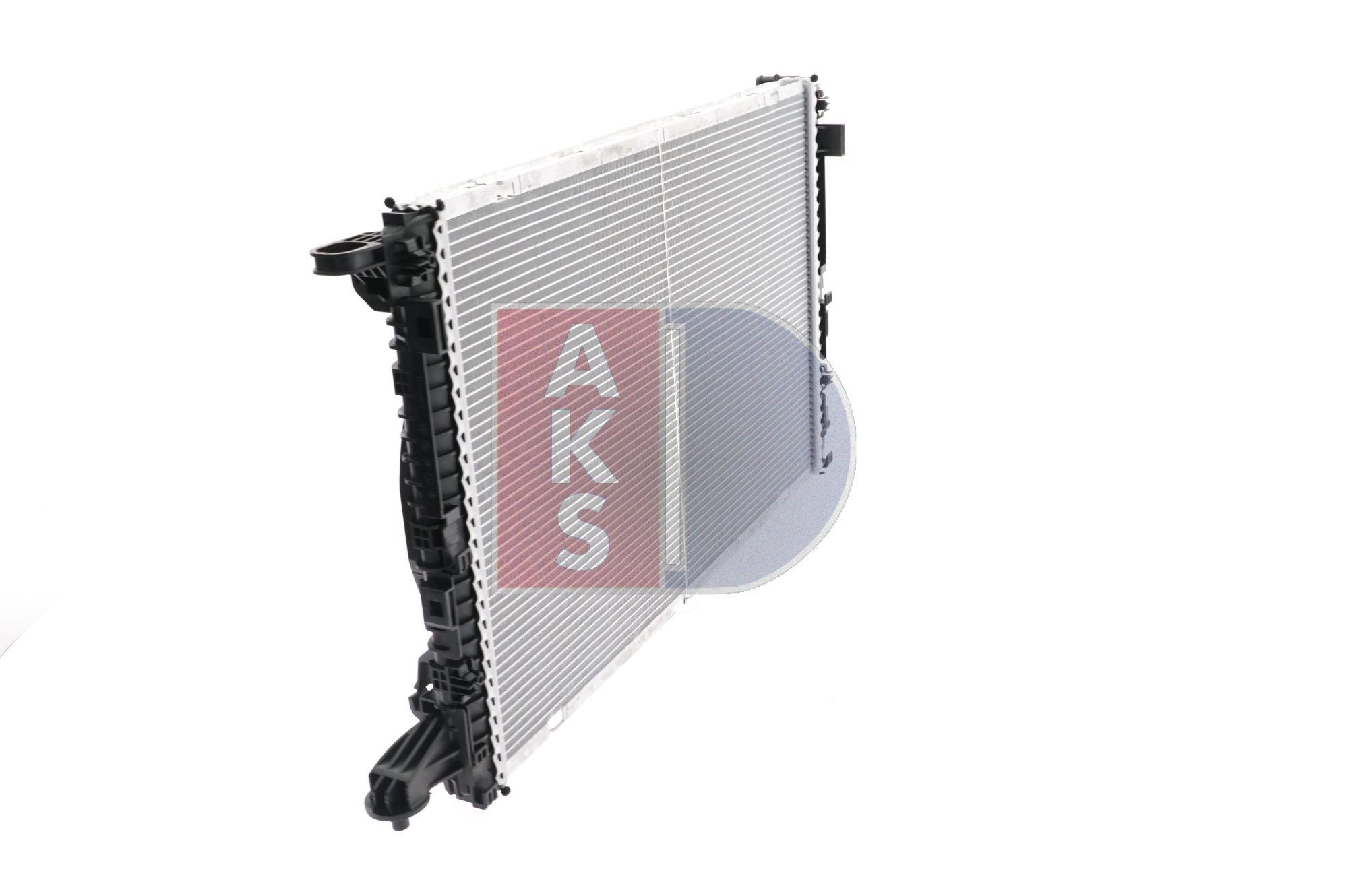 AKS DASIS 480102N Engine radiator 720 x 470 x 26 mm, Brazed cooling fins