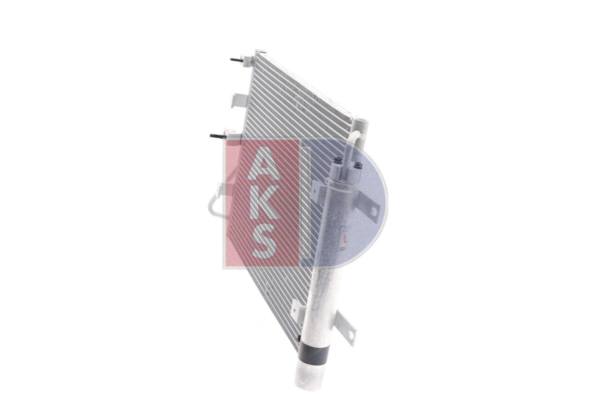 AKS DASIS 562058N Air condenser with dryer, 13,6mm, 8,9mm, 505mm
