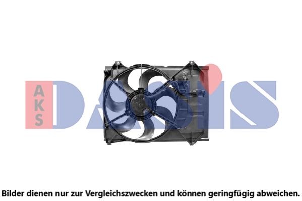 AKS DASIS 568102N Fan, radiator 25380-1G350