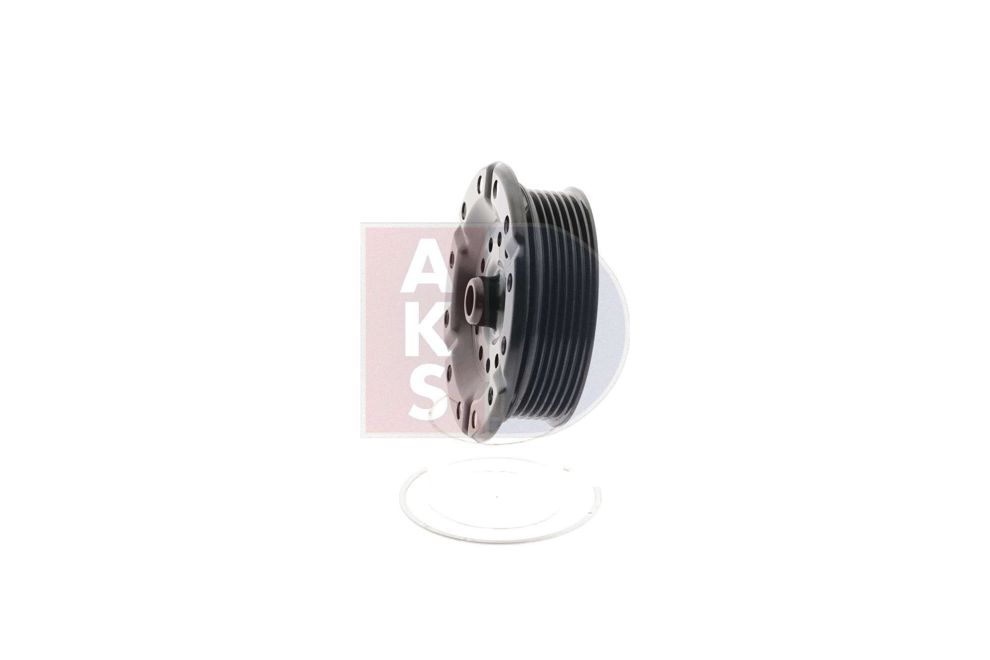 AKS DASIS 852977N AC compressor clutch 12V, DENSO 5SE Ø 115 mm, Number of grooves: 6