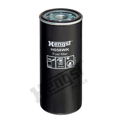 2634200000 HENGST FILTER Spin-on Filter Height: 264mm Inline fuel filter H558WK buy