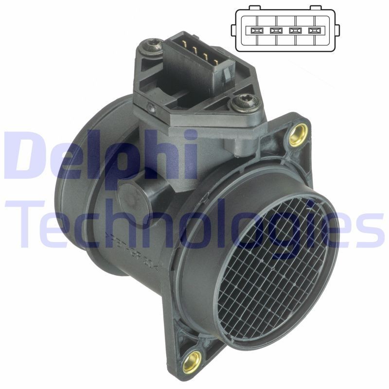 Great value for money - DELPHI Mass air flow sensor AF10376-12B1
