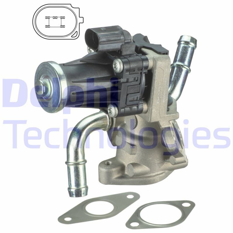 Ford TRANSIT Exhaust gas recirculation valve 13812189 DELPHI EG10438-12B1 online buy