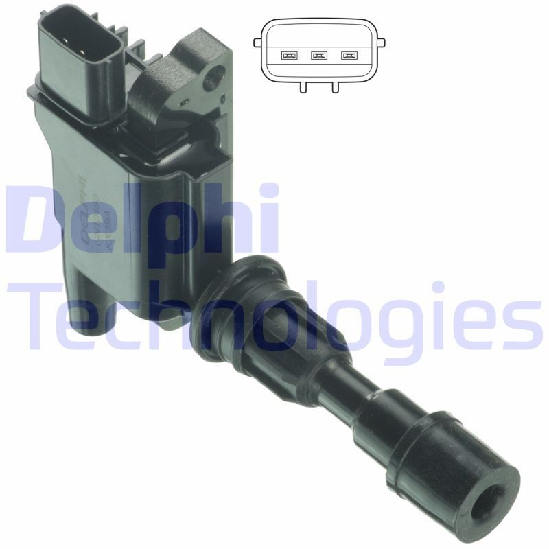 Great value for money - DELPHI Ignition coil GN10480-12B1