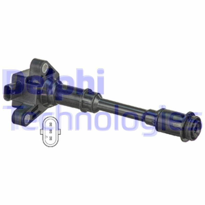 GN1064412B1 Ignition coils DELPHI GN10644-12B1 review and test