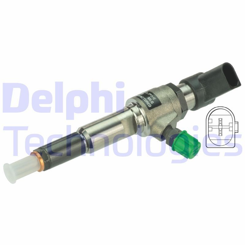 DELPHI Inyector HRD663