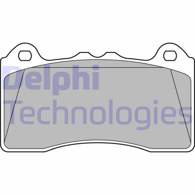 Great value for money - DELPHI Brake pad set LP3436