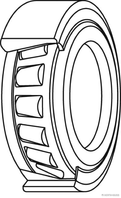 HERTH+BUSS JAKOPARTS J4701009 Wheel bearing kit 40210A0100
