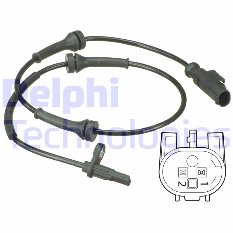 Original SS20540 DELPHI Anti lock brake sensor FIAT