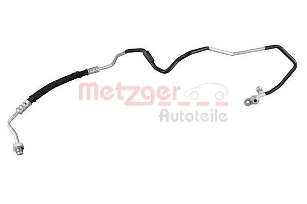 AUDI A6 Allroad Pipes and hoses parts - High Pressure Line, air conditioning METZGER 2360082