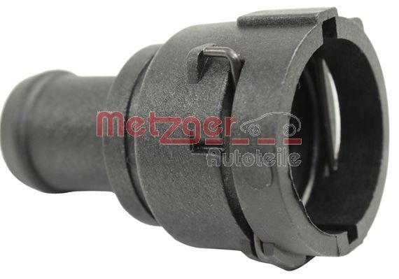 METZGER 4010161 Coolant Flange Plastic, from coupling piece to heat exchanger