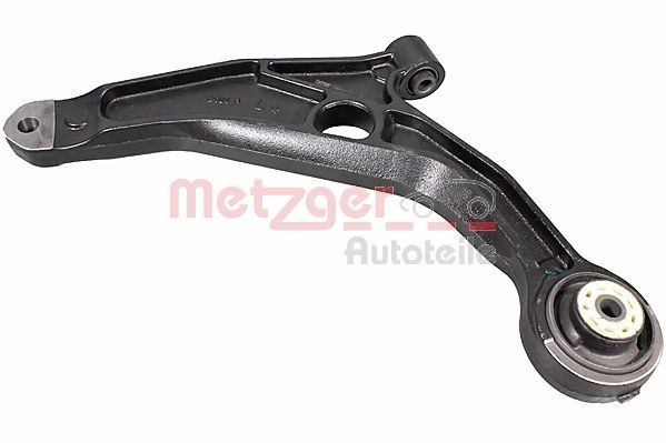 METZGER with rubber mount, Front Axle Left, Control Arm Control arm 58108901 buy