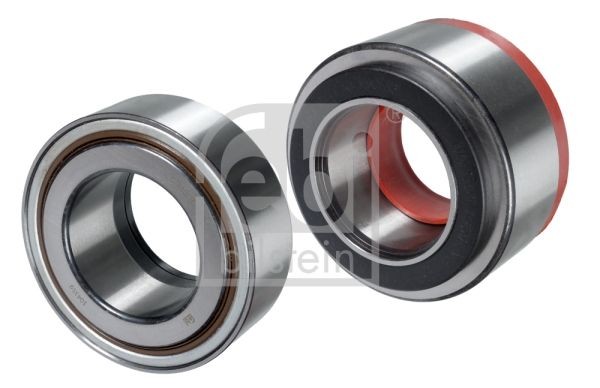 FEBI BILSTEIN Front Axle, 125 mm, Tapered Roller Bearing Inner Diameter: 70mm Wheel hub bearing 104359 buy
