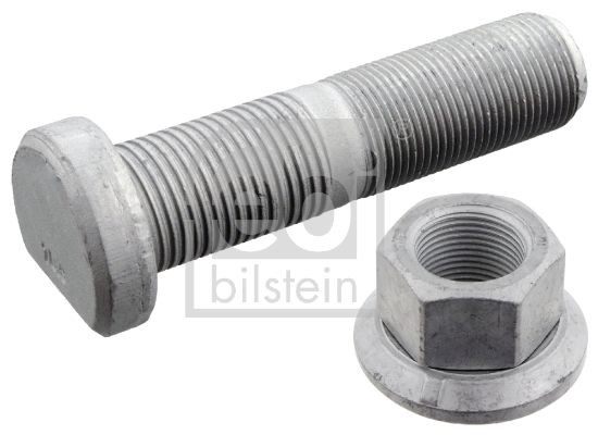 FEBI BILSTEIN M22 x 1,5 99,5 mm, Rear Axle, 10.9, with nut, Zink flake coated Wheel Stud 104377 buy