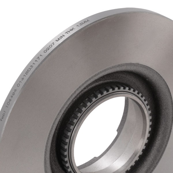 104494 Brake discs 104494 FEBI BILSTEIN Rear Axle, 288x16mm, 5x160, solid, Coated