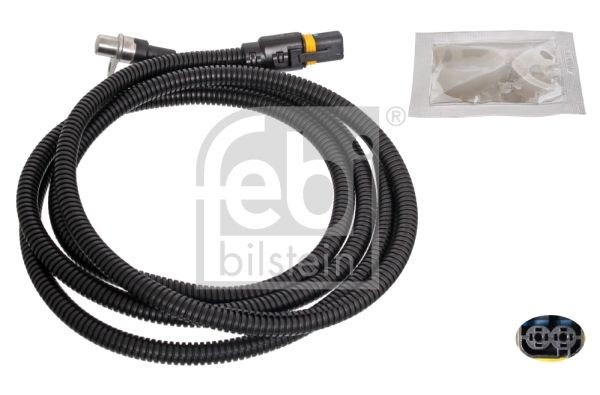 FEBI BILSTEIN 104521 ABS sensor Rear Axle Right, with grease, 1150 Ohm, 1918mm, 2140mm