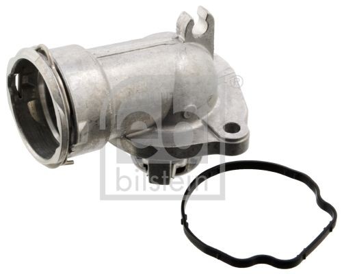 FEBI BILSTEIN Opening Temperature: 87°C, with seal, with housing Thermostat, coolant 104757 buy