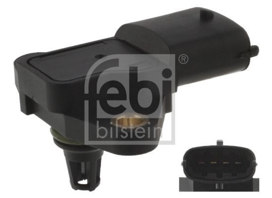 FEBI BILSTEIN 104818 Sensor, Ladedruck für MAN CLA LKW in Original Qualität
