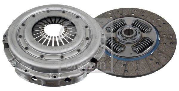 FEBI BILSTEIN 105142 Clutch kit two-piece, with synthetic grease, 361mm