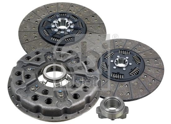 FEBI BILSTEIN 105146 Clutch kit three-piece, with synthetic grease, with clutch release bearing, 350mm