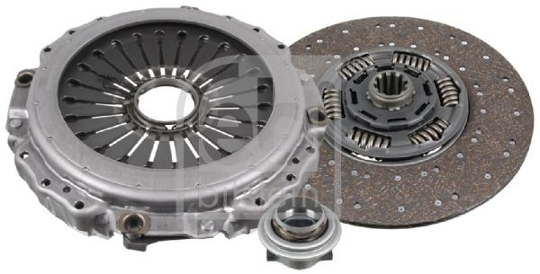 FEBI BILSTEIN 105177 Clutch kit three-piece, with synthetic grease, with clutch release bearing, 430mm