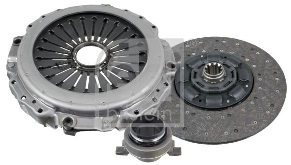 FEBI BILSTEIN 105217 Clutch kit three-piece, with synthetic grease, with clutch release bearing, 430mm