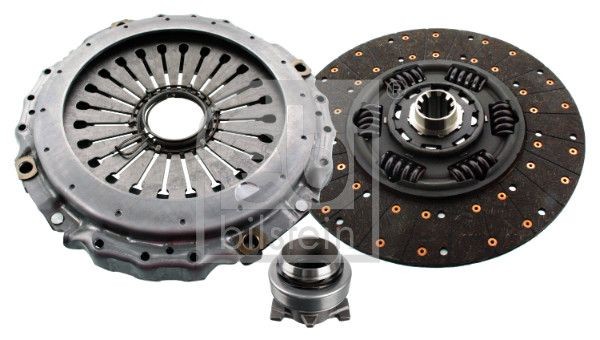 FEBI BILSTEIN 105419 Clutch kit three-piece, with synthetic grease, with clutch release bearing, 430mm