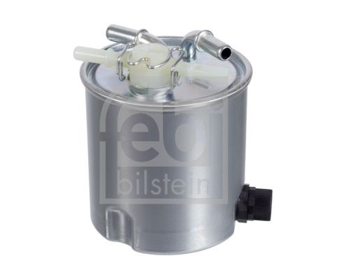 FEBI BILSTEIN In-Line Filter, with water drain screw, with connection for water sensor Height: 126,5mm Inline fuel filter 105811 buy