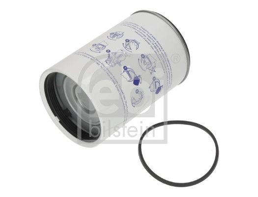 FEBI BILSTEIN Spin-on Filter, with seal ring Height: 158mm Inline fuel filter 105985 buy