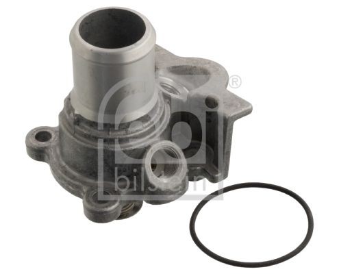 106034 FEBI BILSTEIN Coolant thermostat IVECO Opening Temperature: 82°C, with seal, with housing