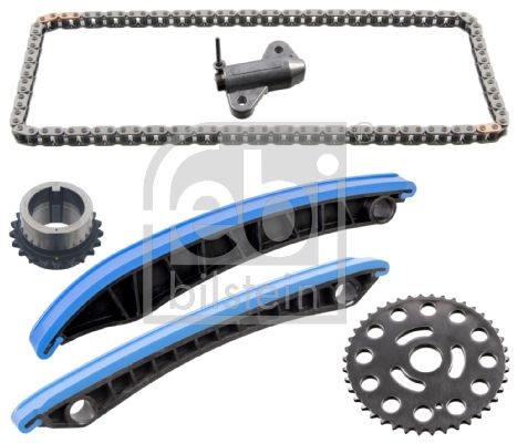 Nissan X-TRAIL Belt and chain drive parts - Timing chain kit FEBI BILSTEIN 106357