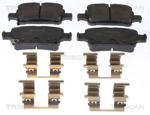 TRISCAN 8110 24893 Brake pad set with acoustic wear warning
