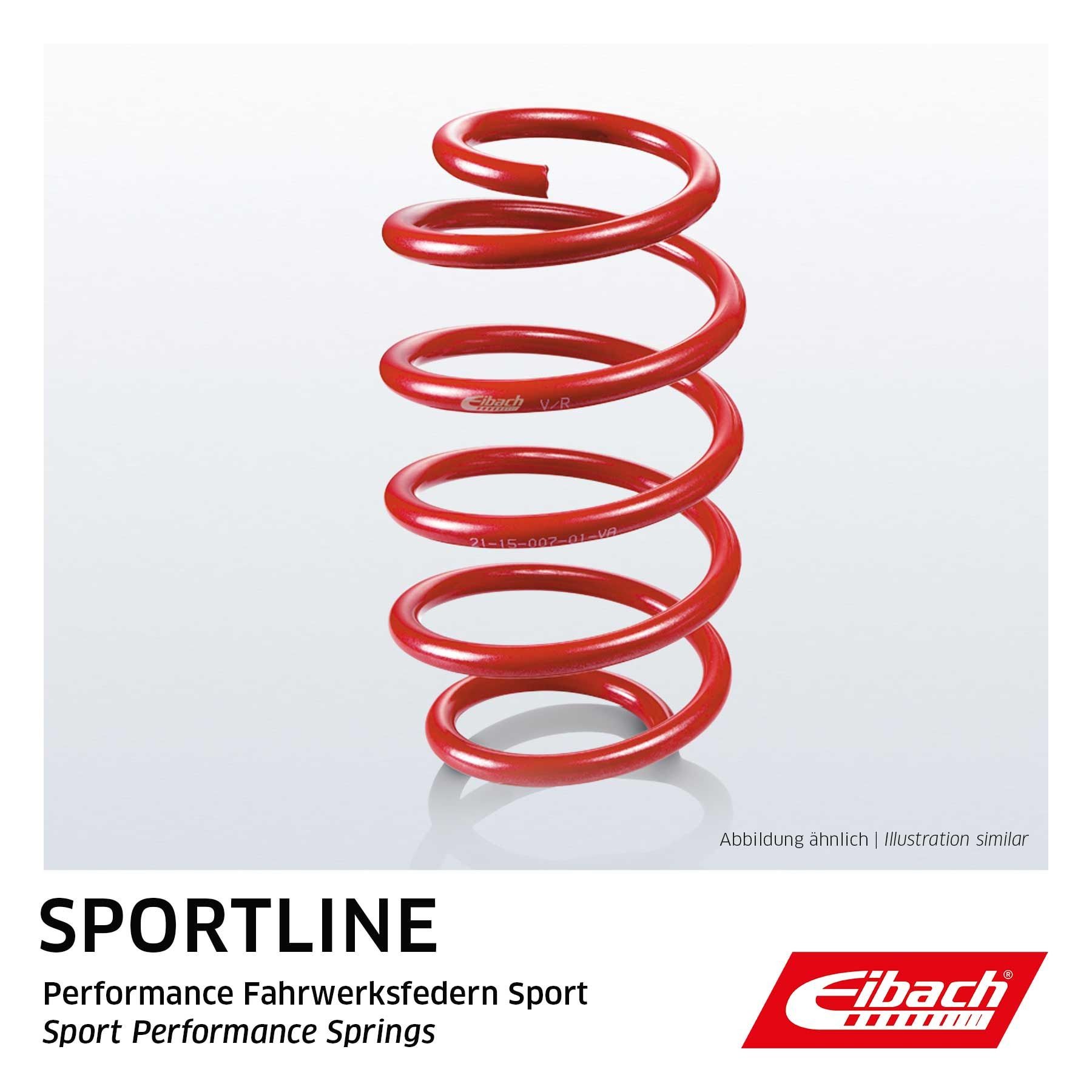 F21-46-037-02-RA EIBACH Springs KIA Rear Axle, Coil Spring, for vehicles with sports suspension