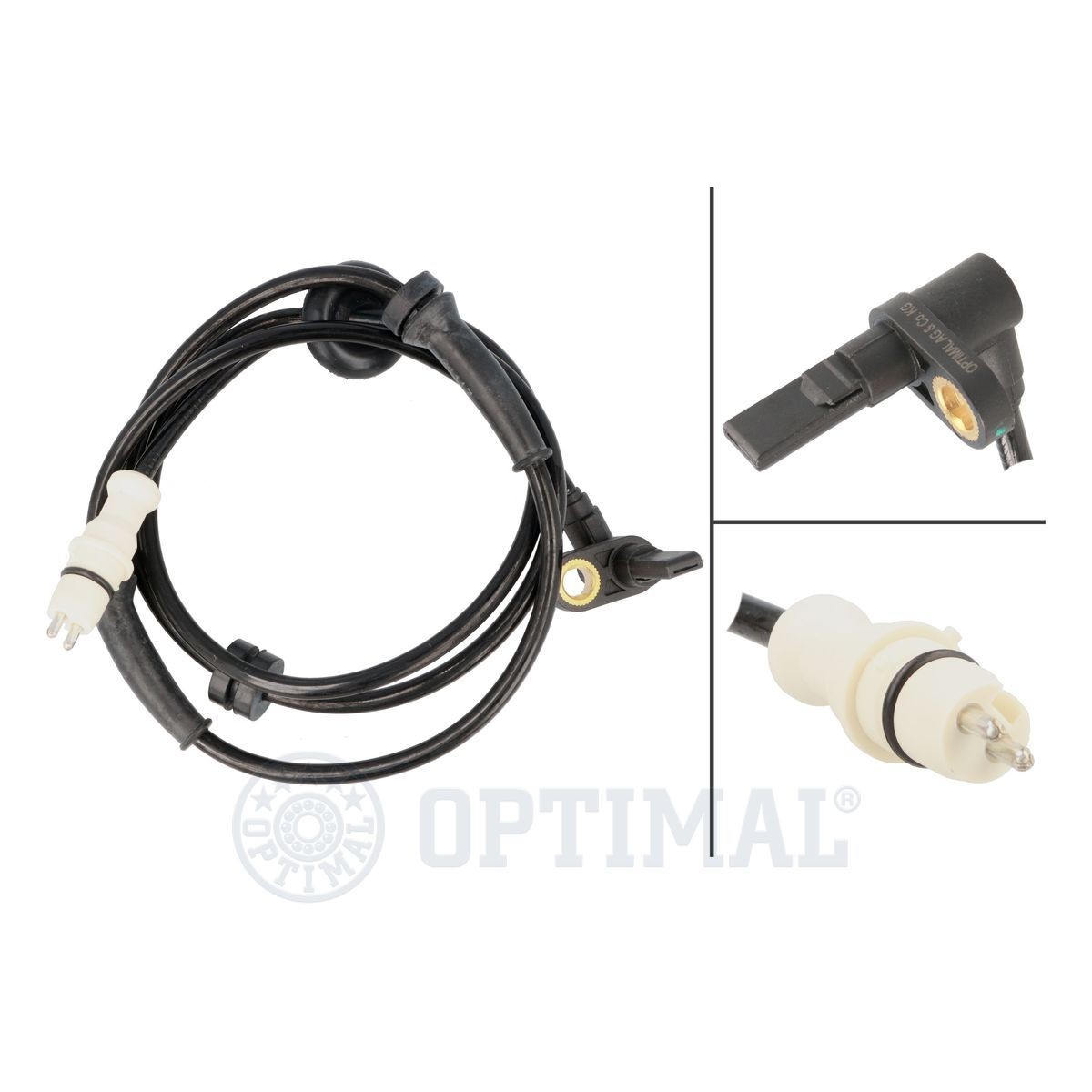 Fiat GRANDE PUNTO ABS wheel speed sensor 13831496 OPTIMAL 06-S853 online buy
