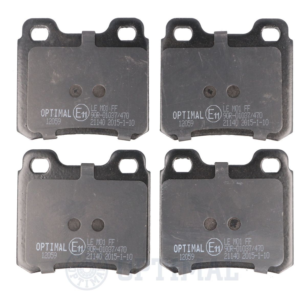 Great value for money - OPTIMAL Brake pad set BP-12059