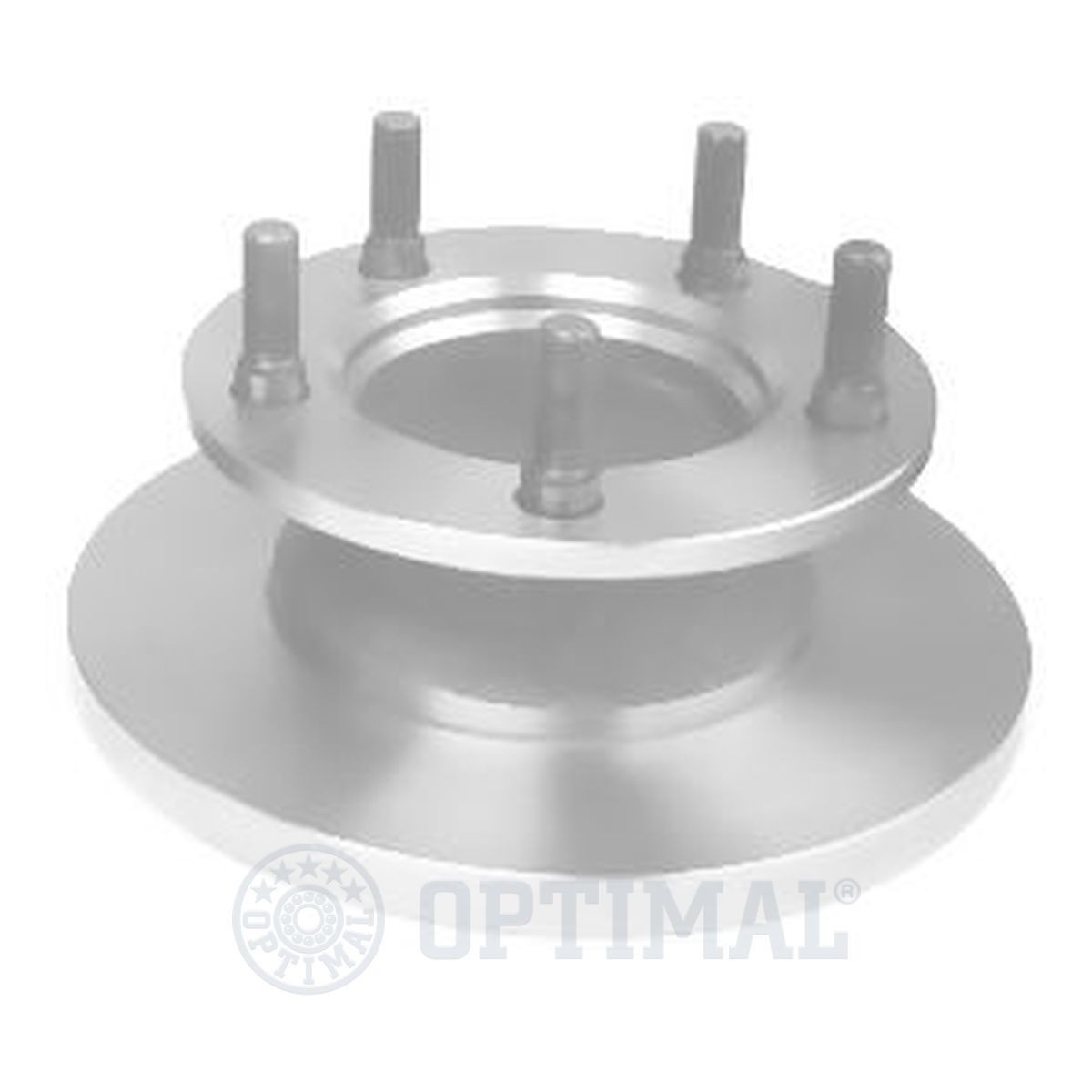 OPTIMAL BS-0820C Brake disc A 631 420 03 72