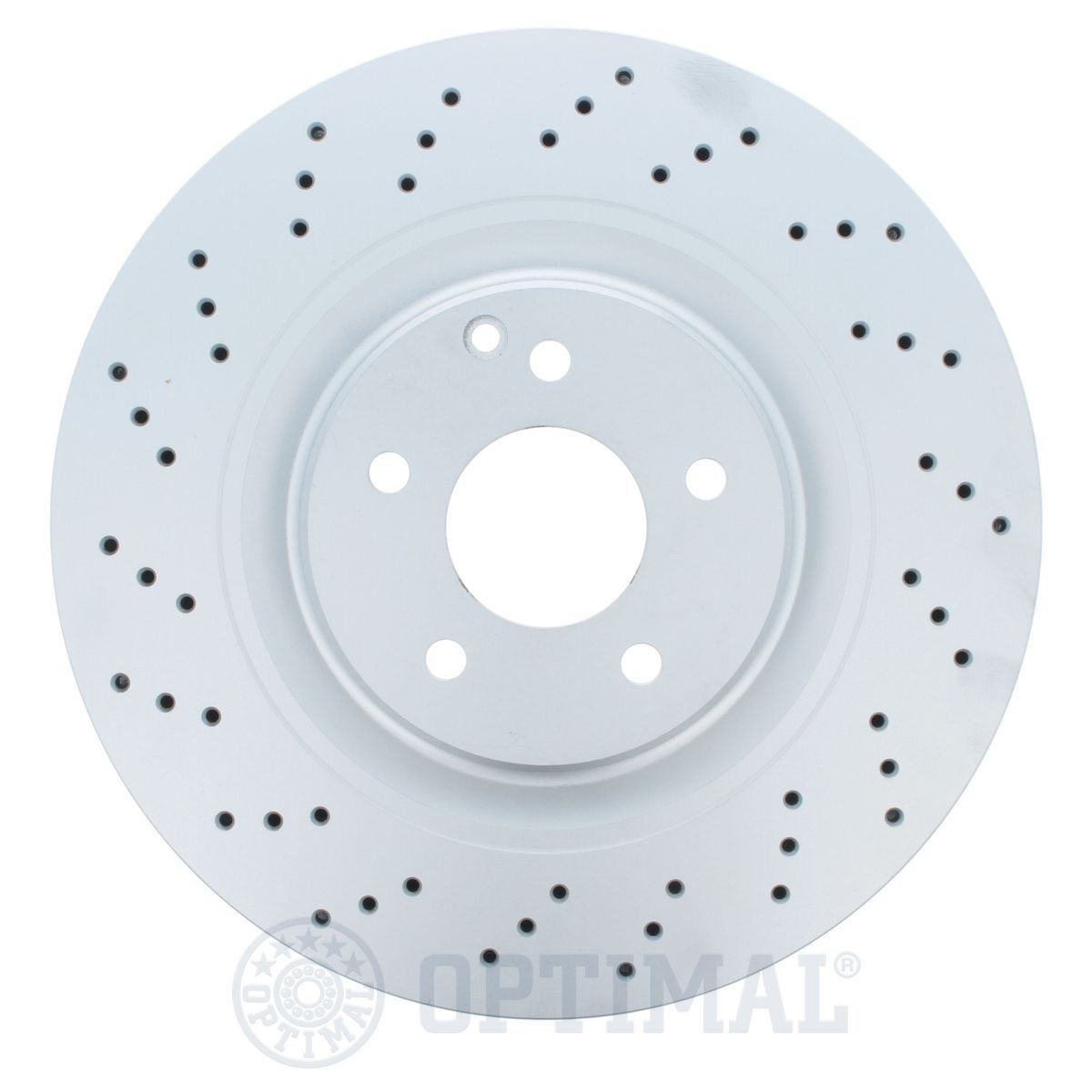 OPTIMAL BS-7798HC Brake disc Front Axle, 345x30mm, 5/6, perforated/vented, Vented, Coated, High-carbon