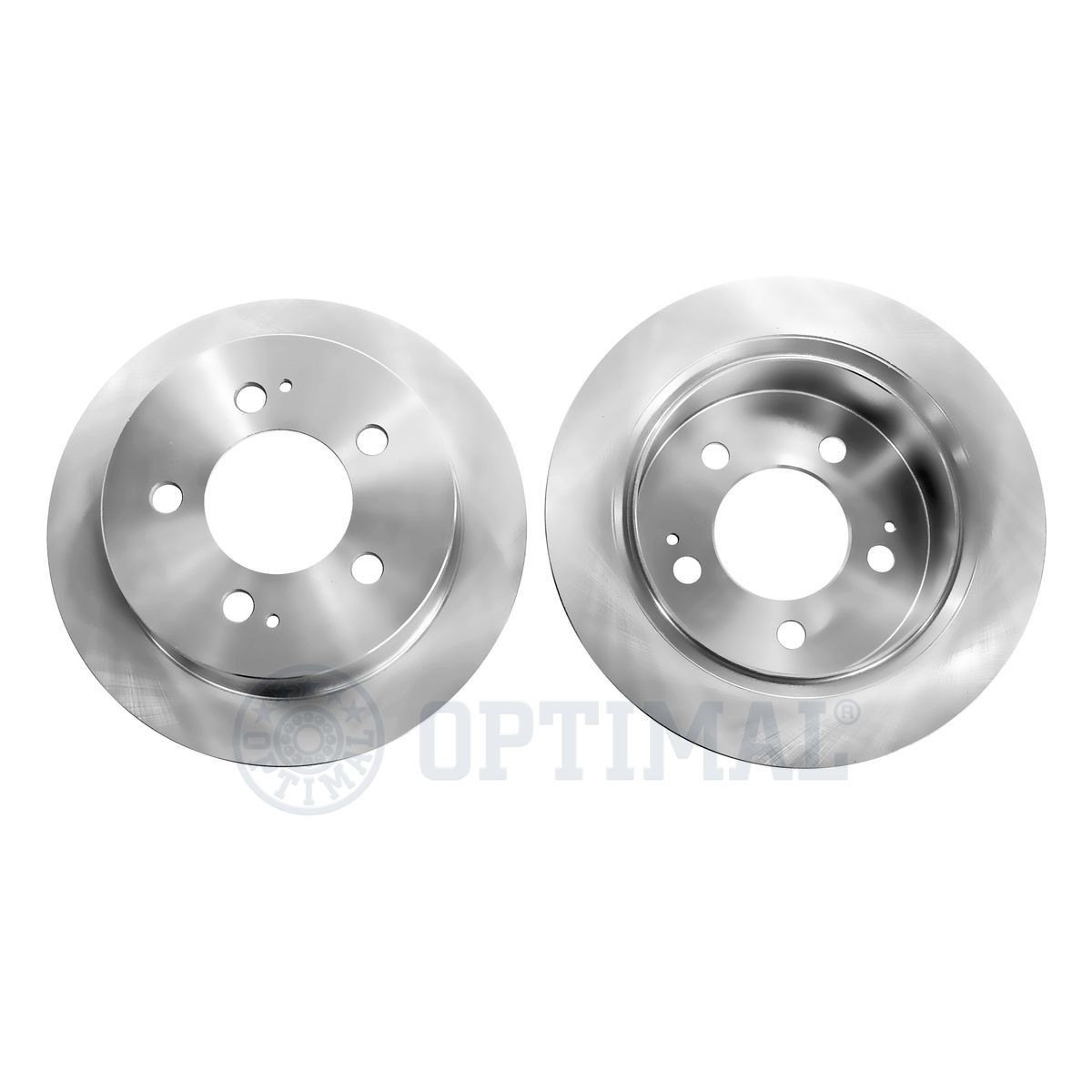 OPTIMAL Rear Axle, 299x10,4mm, 5/7, solid, Coated Ø: 299mm, Brake Disc Thickness: 10,4mm Brake rotor BS-8616C buy