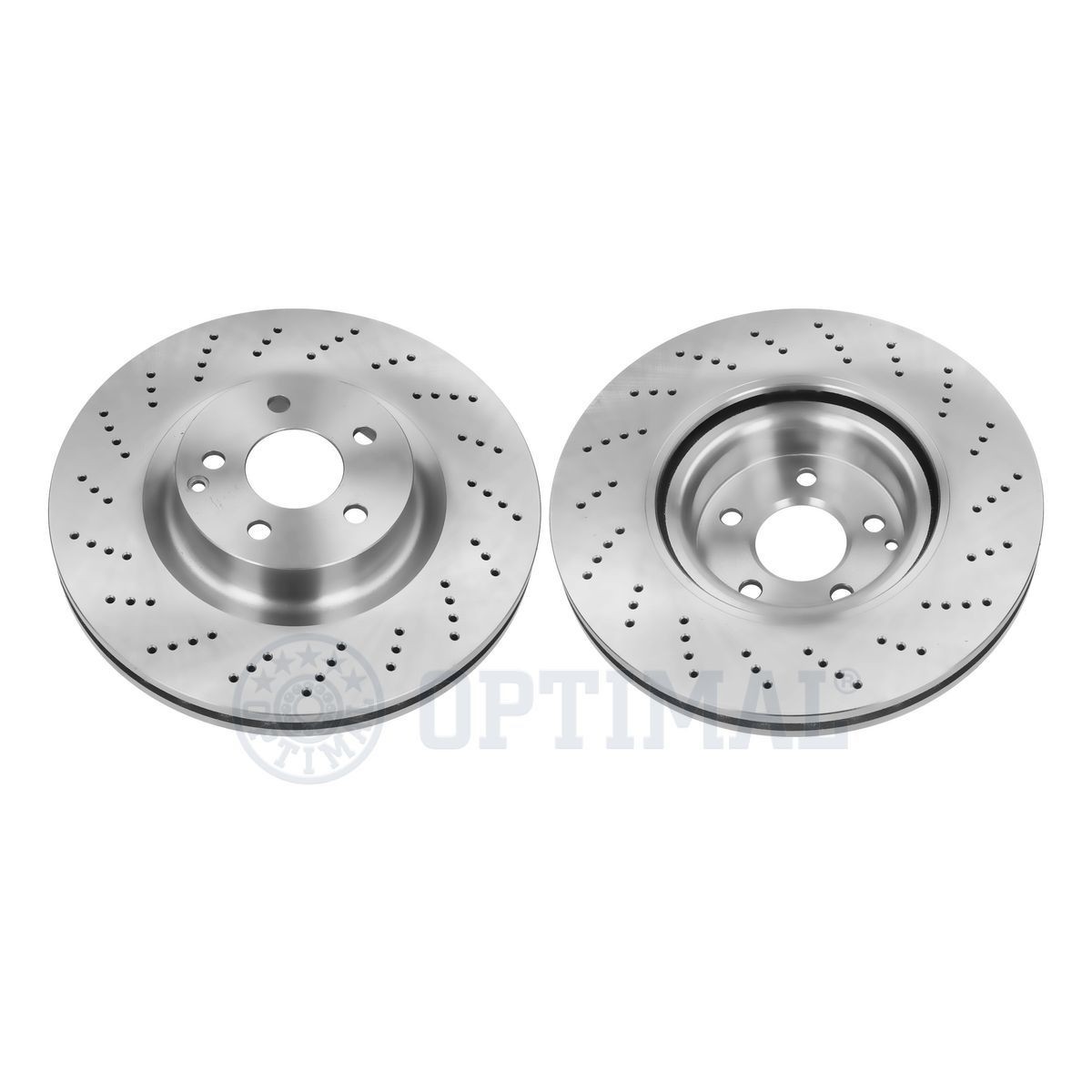 OPTIMAL Front Axle, 344x32mm, 5/6, Vented, Coated, High-carbon Ø: 344mm, Brake Disc Thickness: 32mm Brake rotor BS-8670HC buy