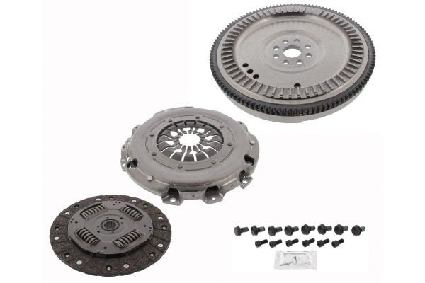 MAPCO with clutch pressure plate, without central slave cylinder, with clutch disc, with flywheel Clutch replacement kit 10611 buy