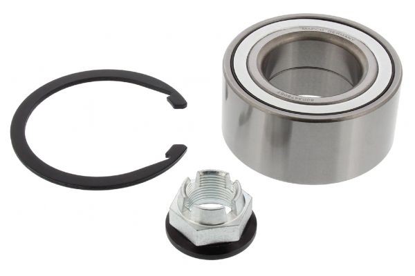 MAPCO 26158 Wheel bearing kit Front axle both sides, with integrated magnetic sensor ring, 83 mm