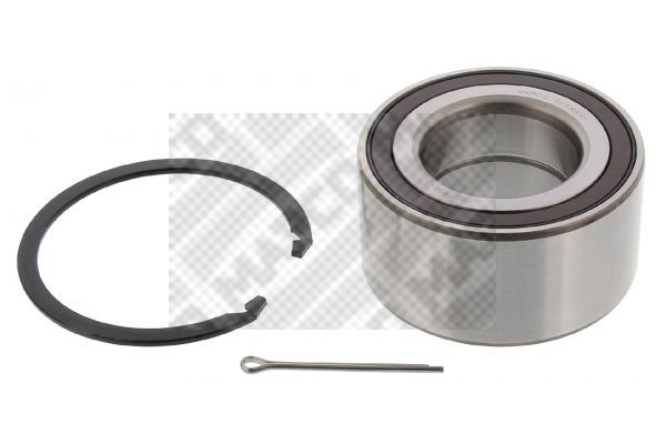 MAPCO 26381 Wheel hub bearing Front axle both sides, with integrated magnetic sensor ring Chrysler in original quality