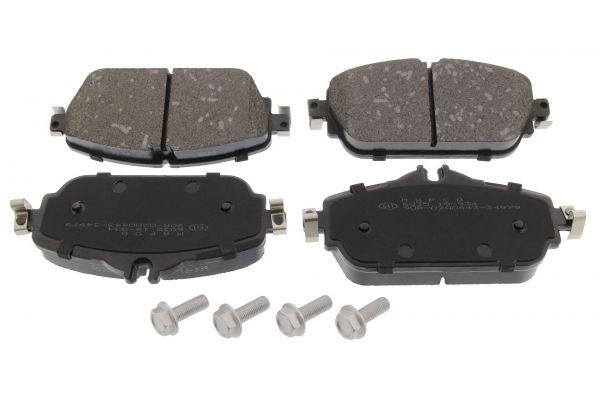 MAPCO 6035 Brake pad set Front Axle, prepared for wear indicator, excl. wear warning contact