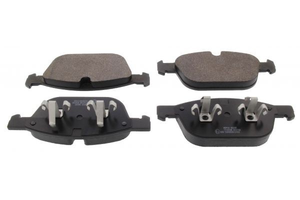 MAPCO 6505 Brake pad set Front Axle, prepared for wear indicator, excl. wear warning contact