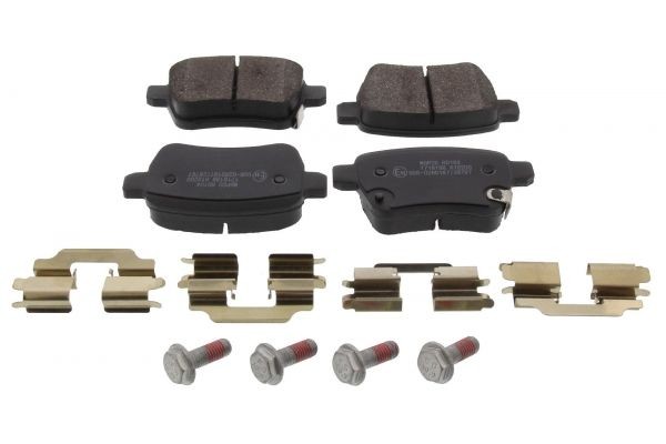 Opel ADAM Set of brake pads 13836014 MAPCO 6682 online buy